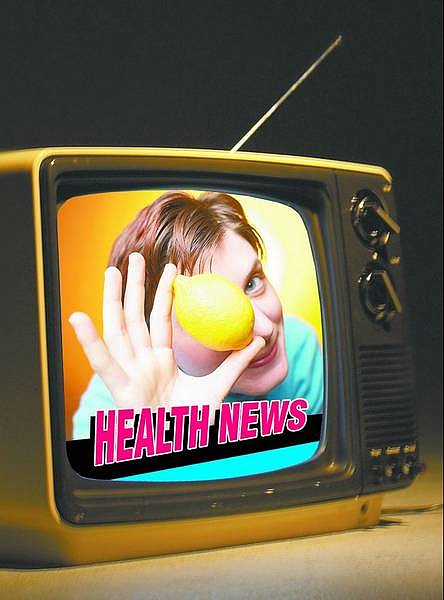 Photo illustration by Phil Wooley Local television stations often add health reports to their usual coverage, but the information they dispense is not all that useful, according to a new study. Sometimes it&#039;s flat-out wrong. Four broadcasts, for example, suggested that lemon juice could be used as a contraceptive or prevent HIV transmission, even though the original study, by a scientist at the University of Melbourne, was only conducted in a test tube.