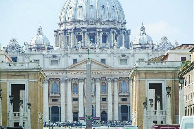 St. Peter&#039;s Cathedral in Rome.