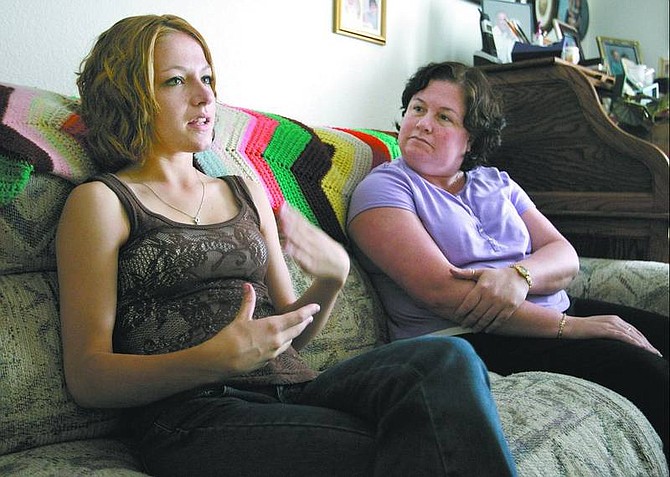 Cathleen Allison/Nevada Appeal Karlene Johnson and her daughter Jacqueline, 16, worry that the closure of the Carson Tahoe Regional Medical Center&#039;s Behavioral Health Services will leave the teen without peer group counseling. Jacqueline credits her recovery from drug addiction and depression to her counseling at BHS.