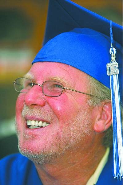 Rick McKinney, 52, will graduate today with the Carson High School class of 2006.