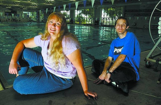BRAD HORN/Nevada Appeal Brianne Melton and David Sorensen, both of Carson City, are going to the National Games for Special Olympics in Ames, Iowa. The competition is July 2-7.