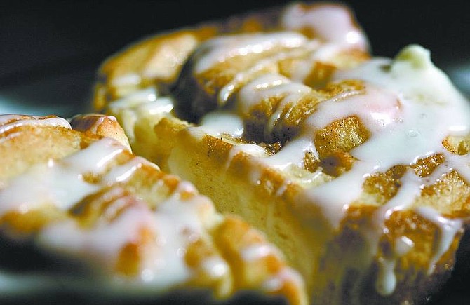 Cathleen Allison/Nevada Appeal Cinnamon rolls can be made with apple, almond or coconut filling.