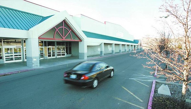 A commercial real estate brokerage representative announced Friday that the Kmart building in North Carson City has a new owner, but details have not yet been released. The building has been vacant for more than three years.  Cathleen Allison/ Nevada Appeal