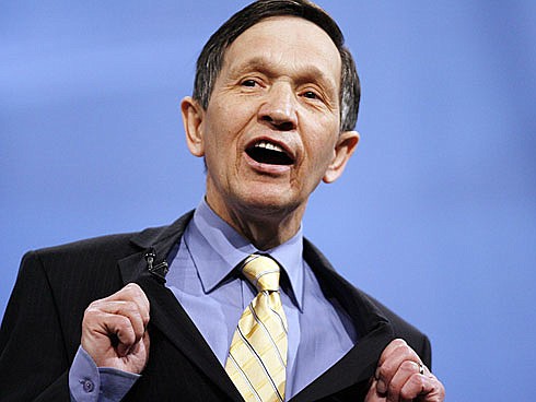 By Isaac Brekken, APDemocratic presidential hopeful Rep. Dennis Kucinich, D-Ohio, at a presidential forum on health care coverage March 24, 2007, in Las Vegas.