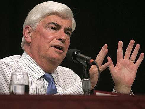 By Steven Senne, APSen. Chris Dodd, D-Conn., speaks during a forum on the campus of Boston College, in Boston on April 23, 2007