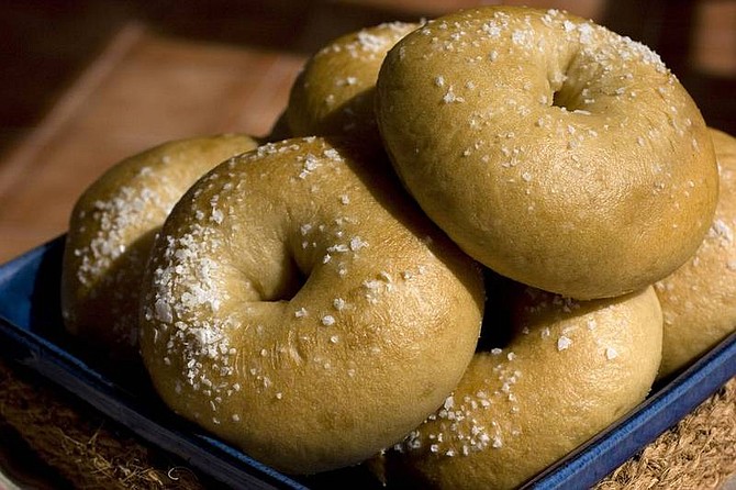 Having bagels hot from the oven doesn&#039;t have to mean a trip to the deli. Homemade bagels are easier to make than you may think.    Larry Crowe/ Associated Press