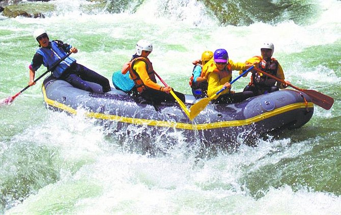 Dan Thrift/Nevada Appeal News Service file photo Rafters battle rapids on the American River near Lake Tahoe.