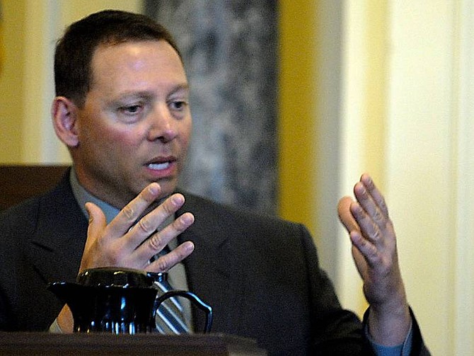 Marilyn Newton/Associated Press Chaz Higgs testifies during his trial Monday in Reno.