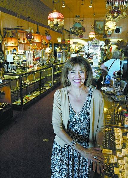 Cathleen Allison/Nevada AppeaL Elma White is the owner of the Delta Gift Shop in downtown Virginia City.