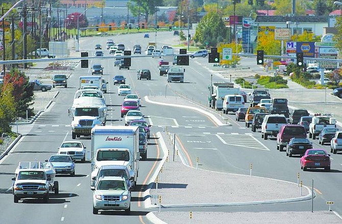 Cathleen Allison/Nevada Appeal The Carson Area Metropolitan Planning Organization will meet Wednesday to discuss a recent Nevada Department of Transportation study. Anticipated congestion along the Highway 50 East corridor is under review.
