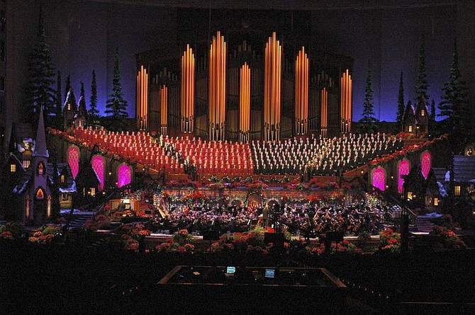 Debra Gehris/PBS/Associated Press File Photo The annual holiday concert with the renowned Mormon Tabernacle Choir and the Orchestra at Temple Square features traditional Christmas songs and Norwegian folk tunes.