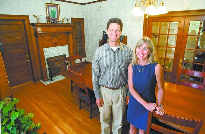 Cathleen Allison/Nevada Appeal Carson City attorneys Paul and Sonia Taggart have made extensive renovations to the Minnesota Street home believed to be Carson City&#039;s oldest house. They purchased the building in 2003 and run their law office there.