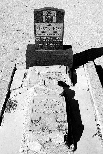 Trent Dolan/Special to the Appeal Hank Monk&#039;s gravesite at Lone Mountain Cemetery