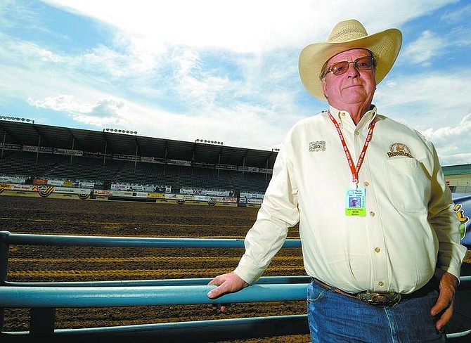 Kevin Clifford/Nevada Appeal. Bob Butler, 69, is a member of this year&#039;s Reno Rodeo Executive Committee.