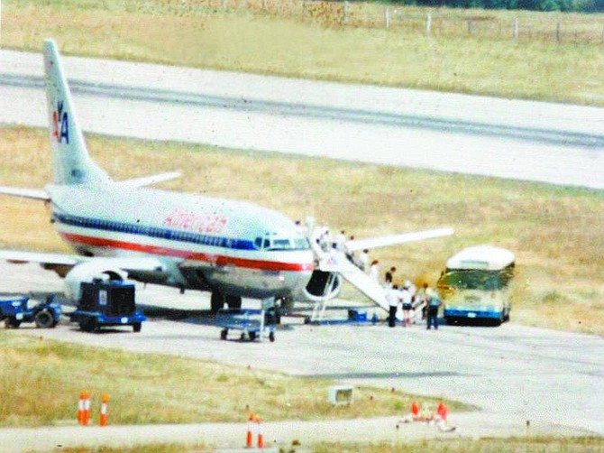 Nevada Appeal NEws Service American Airlines terminated service to Lake Tahoe Airport in 1991.