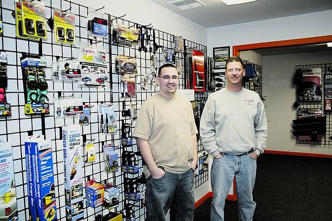 Marv Snow/Nevada Appeal News Service Loren Stenger, left, and Allan Hills are now operating the newest truck and automotive accessory shop in Fernley, Superior Truck &amp; Auto Accessories, located at 400 Highway 95A, Suite 202. Call 775-835-0800