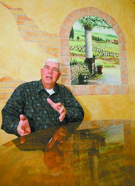 BRAD HORN/Nevada Appeal Dennis Cassinelli, a historian and lecturer who has amassed a collection of artifacts of prehistoric Nevada, will speak at the Gold Hill Hotel on Tuesday.