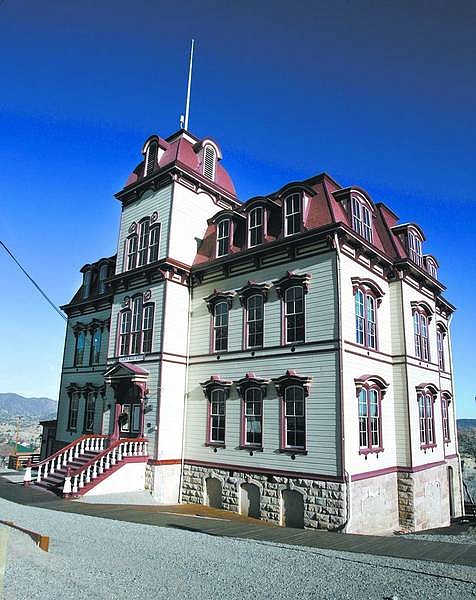 The Fourth Ward School in Virginia City received $120,000 in Nevada Department of Cultural Affairs Grant money to complete the restoration of the historic school.  Cathleen Allison/Nevada Appeal File Photo
