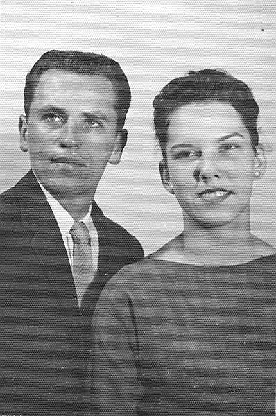 Butch and Jackie were married in Santa Clara, Calif. in 1958. Courtesy photo