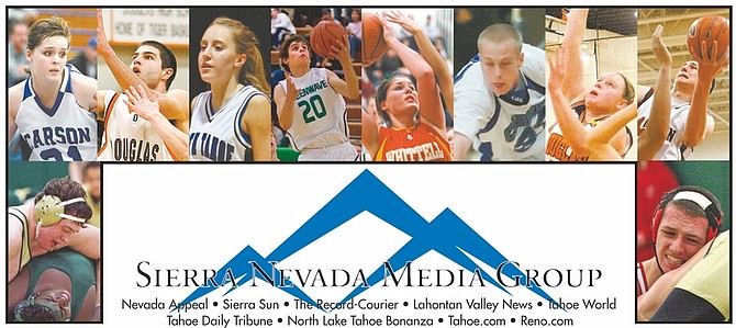 Clockwise from bottom left: Incline&#039;s Jordan Cronin, Carson&#039;s Gina Bianchi, Douglas&#039; James McLaughlin, North Tahoe&#039;s Kelly Hester,