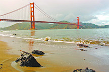 San Francisco&#039;s Golden Gate Bridge. Illustrates TRAVEL-SANFRANCISCO (category t) by Christopher Reynolds (c) 2009, Los Angeles Times. Moved Tuesday, March 10, 2009. (MUST CREDIT:  Los Angeles Times photo by Christopher Reynolds.)