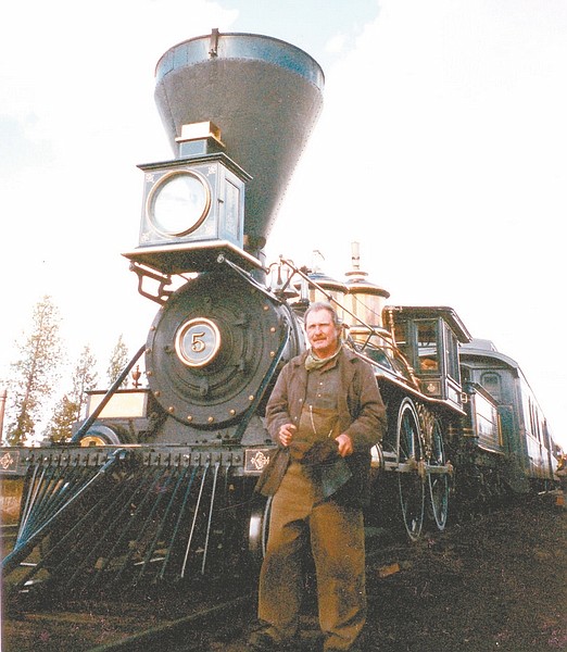 Courtesy James (Jim) Clark on the set of &quot;Wild Wild West,&quot; which is just one of the close to 250 movies that Clark has worked on.