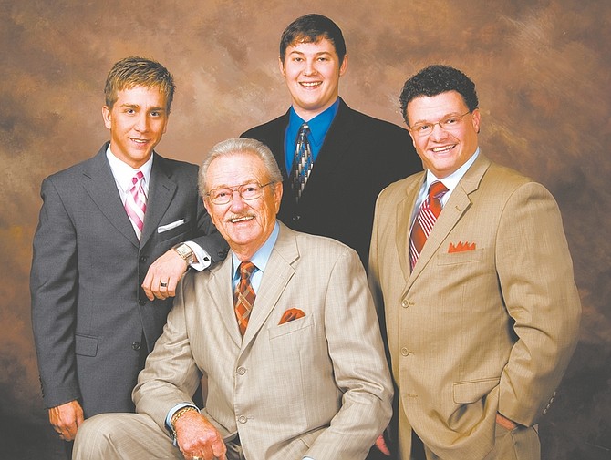 photo providedPopular Southern Gospel quartet, The Dixie Melody Boys will be featured in Carson City on Jan. 12 at the Good Shepherd Wesleyan Church.
