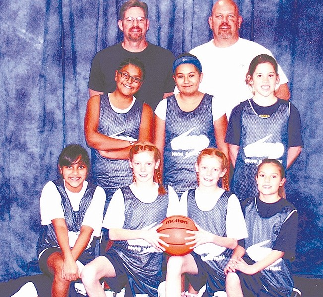 The fifth grade girl&#039;s recreation basketball team, the Lady Lightning, finished the season 12-0. The team also won the preseason Wide Smiles Tournament. The team is, front row from left: Andrea Merlin, Mallory Otto, Molly Otto and Abbey Paulson. Back row from left: Alyssa Street, Marjorie Paretta and Haley Garver. Back row: Coaches John Paulson and Greg Garver.