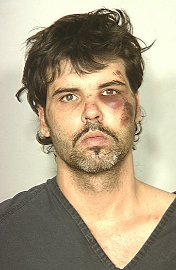 FILE - This undated image provided by the Las Vegas Metropolitan Police Department shows Harold Montague. On Monday, April 12, 2010, Sonia Lisset Castro said through tears and a translator that Montague laughed as she pleaded for him to stop striking her and her 4-month-old son with a medieval-style battle ax on a residential street. (AP Photo/Las Vegas Metropolitan Police Department)