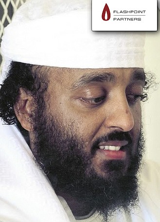 In this undated photo provided by global security research and analysis enterprise Flashpoint Partners, a man who Flashpoint has identified as confessed 9/11 architect Ramzi Binalshibh is shown. Binalshibh is being held pending trial at a U.S. military facility in Guantanamo Bay, Cuba. (AP Photo/Flashpoint Partners) MANDATORY CREDIT; NO SALES