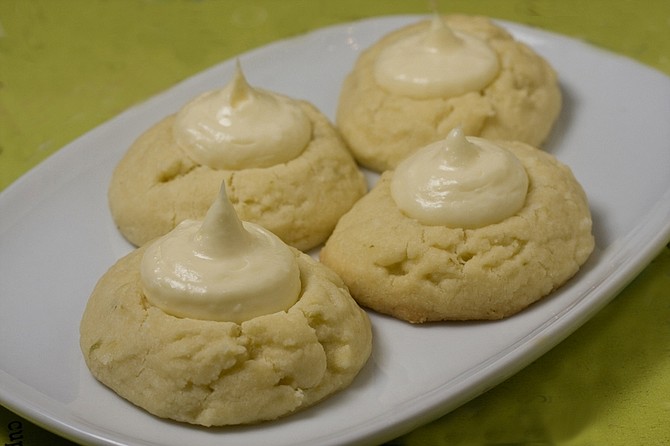 This photo taken Oct. 19, 2009 shows key lime meltaways which are truly melt-in-your-mouth perfect. (AP Photo/Larry Crowe)