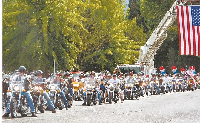 Courtesy Participants of the ninth annual 911 Never Forget Memorial Motorcycle Run will ride through Reno and Sparks on Saturday.