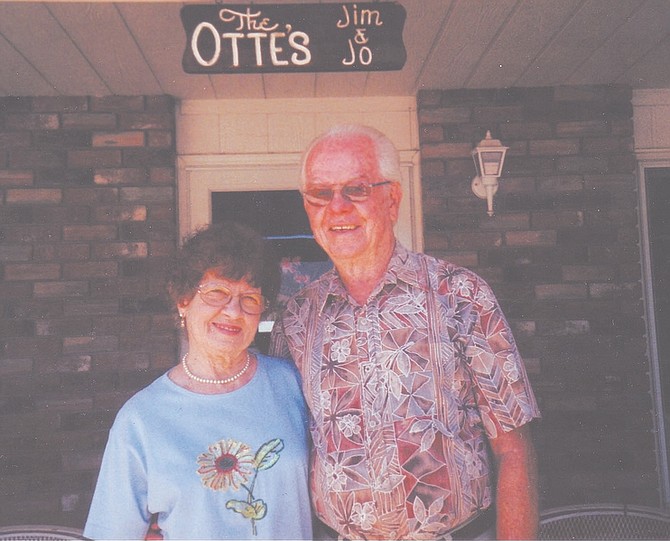 CourtesyJo Marie and James Otte recently celebrated their 60th anniversary.