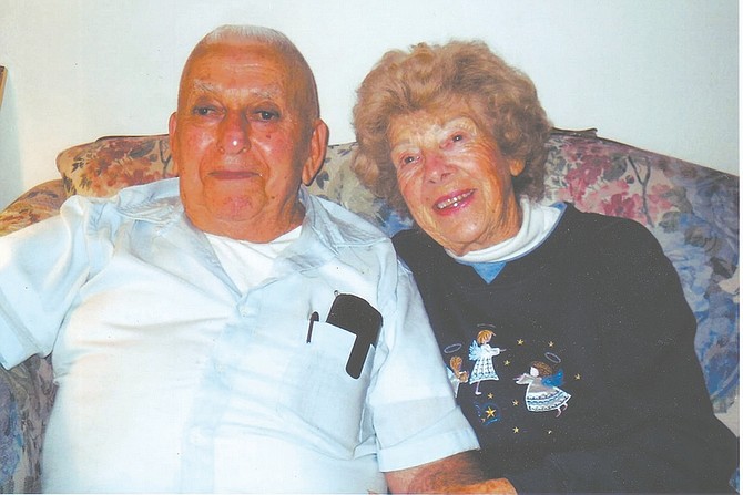 Paul and Eileen Paloolian were married Jan. 31, 1944, in San Diego.