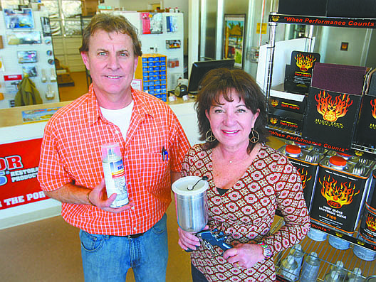 Jim Grant/Nevada AppealDan and Debra Timmons are the owners of All Auto Paints located on South Carson Street.