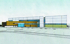 HMC ArchitectsA rendering of the building Nevada Health Centers Inc., is planning to build on Research Way this spring.