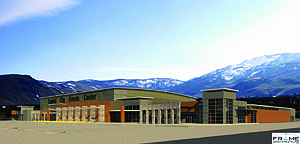 Courtesy of Frame Architecture Inc.An artist&#039;s rendering of the Capital City Events Center, which is the former Kmart in north Carson City.
