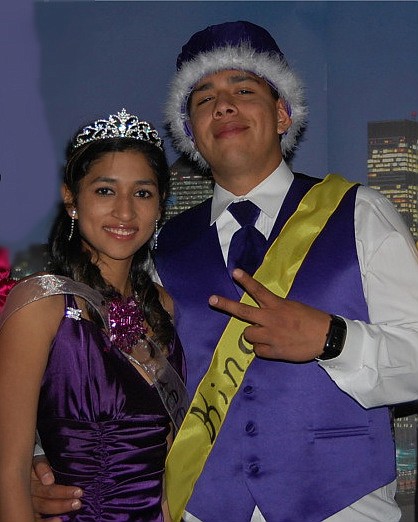 CourtesyMelaena Lopez and Rodolfo Maciel were crowned Prom Queen and King at Pioneer High School&#039;s prom Saturday.
