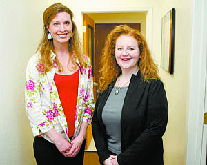 Nevada Appeal News Service File PhotoBecky Hanson and Denise Castle, seen in March, are with Douglas County&#039;s Employment Training and Job Development program, which will host a free, two-day job seminar on Wednesday and Thursday.