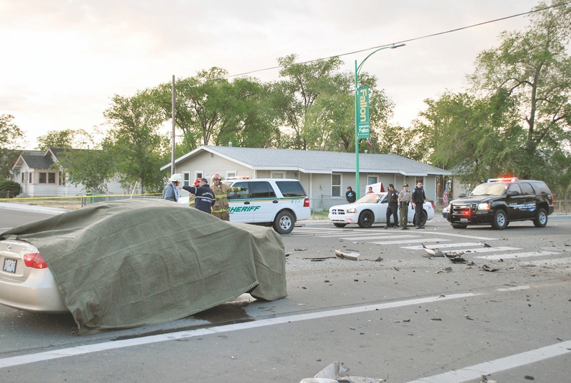 Two people dead in car chase that ended in Fallon Serving Carson City