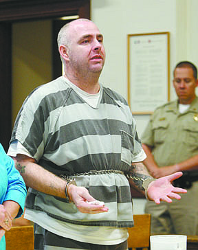 Jim Grant/NEVADA APPEALWilliam Billy Jack Caron maintains his innocence after he was sentenced to serve 375 years in state prison for sexually assaulting five girls under the age of 14.