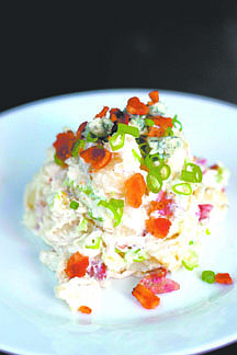Amanda Skiba/For the Nevada AppealAmanda Skiba&#039;s red, white and blue potato salad celebrates summer with great flavor and texture combinations.
