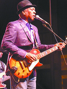 Sally Roberts/Nevada AppealBlues great and multi-Grammy winner Booker T. Jones, who is primarily known for his handiwork on the organ, picked up his guitar for a few licks during Wednesday evening&#039;s Concert Under the Stars at Adele&#039;s restaurant. The concert was a fundraiser for the Greenhouse Project.