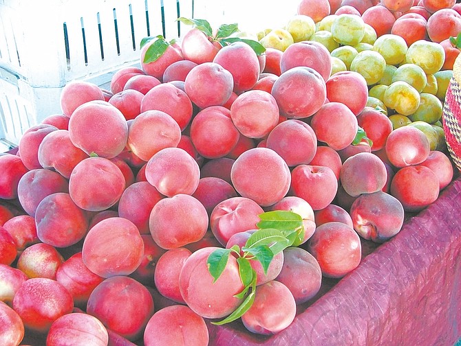 Linda Marrone/For the Nevada AppealIt&#039;s peach time at the farmers markets, and a great time to churn out peach ice cream.