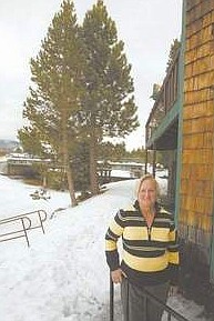File Photo/Tahoe Daily TribuneFlorrie Donovan-Gunderson stands outside her condo in the Tahoe Keys in 2009.