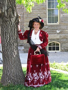 Courtesy PhotoMary Bennett, seen here during a previous year&#039;s Ghost Walk, has taken over production of the annual event from the Carson City Convention and Visitor&#039;s Bureau.