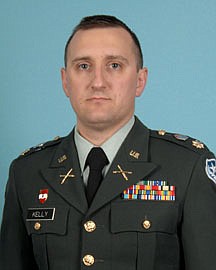 This is an undated photo provided by the Carson City Sheriff&#039;s Office, of Major Heath Kelly. Kelly, 35, of Reno, Nev., was one of three National Guard members killed by a gunman during a shooting rampage at an IHOP restaurant in Carson City, Nev., on Tuesday, Sept. 6, 2011. (AP Photo/Carson City Sheriff&#039;s Office)