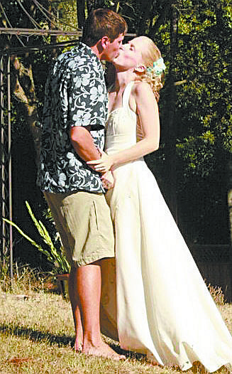 COURTESYMike Freeman and Anna Erickson were married Aug. 13, 2011, at the home of Rich Lucas in Montclair, Calif., with a reception following.