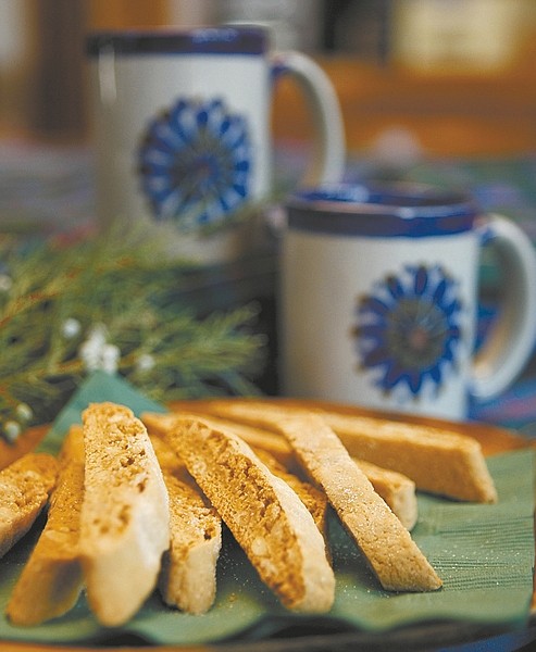 Shannon Litz/Nevada AppealThis pine nut biscotti is perfect for the holidays.