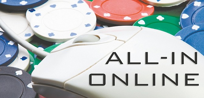 Online gaming and gambling concept